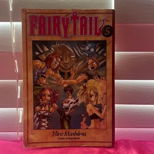 FairyTail manga volume 5